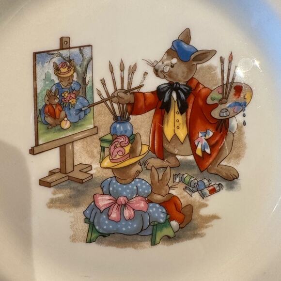Royal Doulton Bunnykins 8" Plate - Picture 4 of 4